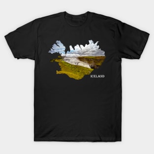 Souvenir of Gullfoss Waterfall and Iceland T-Shirt